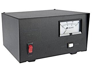 Astron RS-12M 11 - 15 Volts Adjustable DC Linear Power Supply 9 Amps Cont 12 Amps ICS with Meters Astron