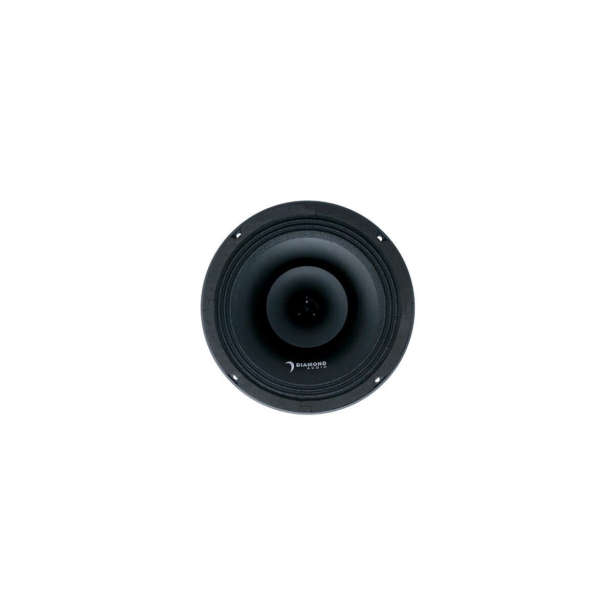 Diamond Audio MP84 8" MP Series 2-Way Full-Range Coaxial Speaker w/1" Horn Tweeter (4) - MP84 Diamond
