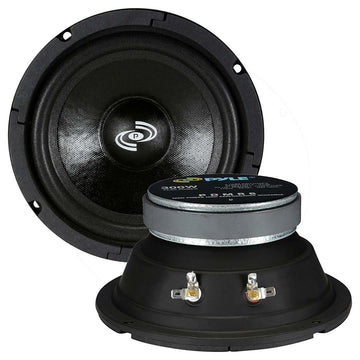 Pyle PDMR6 PYLE PRO MIDRANGE 6.5"(Sold each) SEALED BACK; 8 OHM Pyle