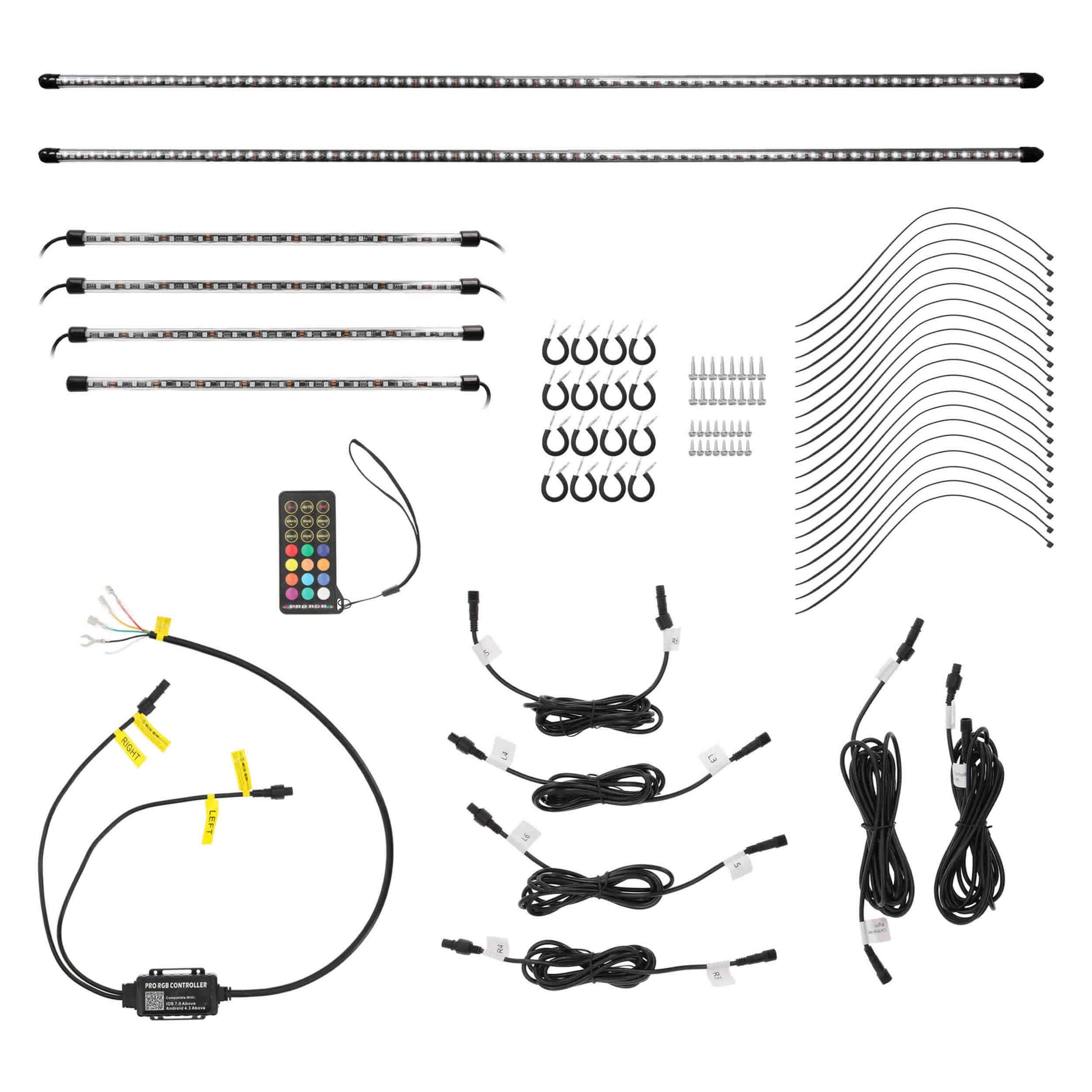 Heise HE-CHASE-UNDGKT Chasing LED Underglow Lighting Heise