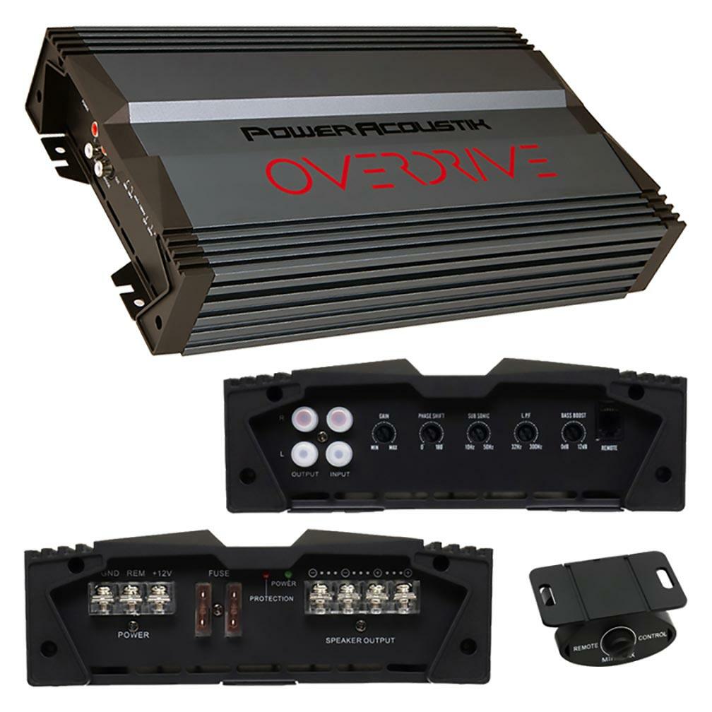 Power Acoustik Ow-Od1-1500  1500 Watt Max Mono A/B Power Acoustik