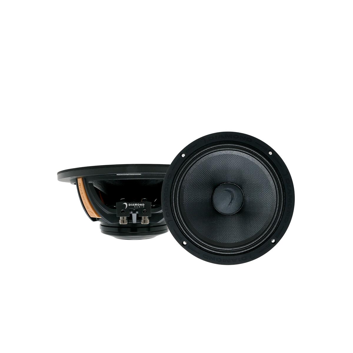 Diamond Audio MSMB84NEO 8" MSNEO Series High Output Mid Bass Speakers (4) - MSMB84NEO Diamond