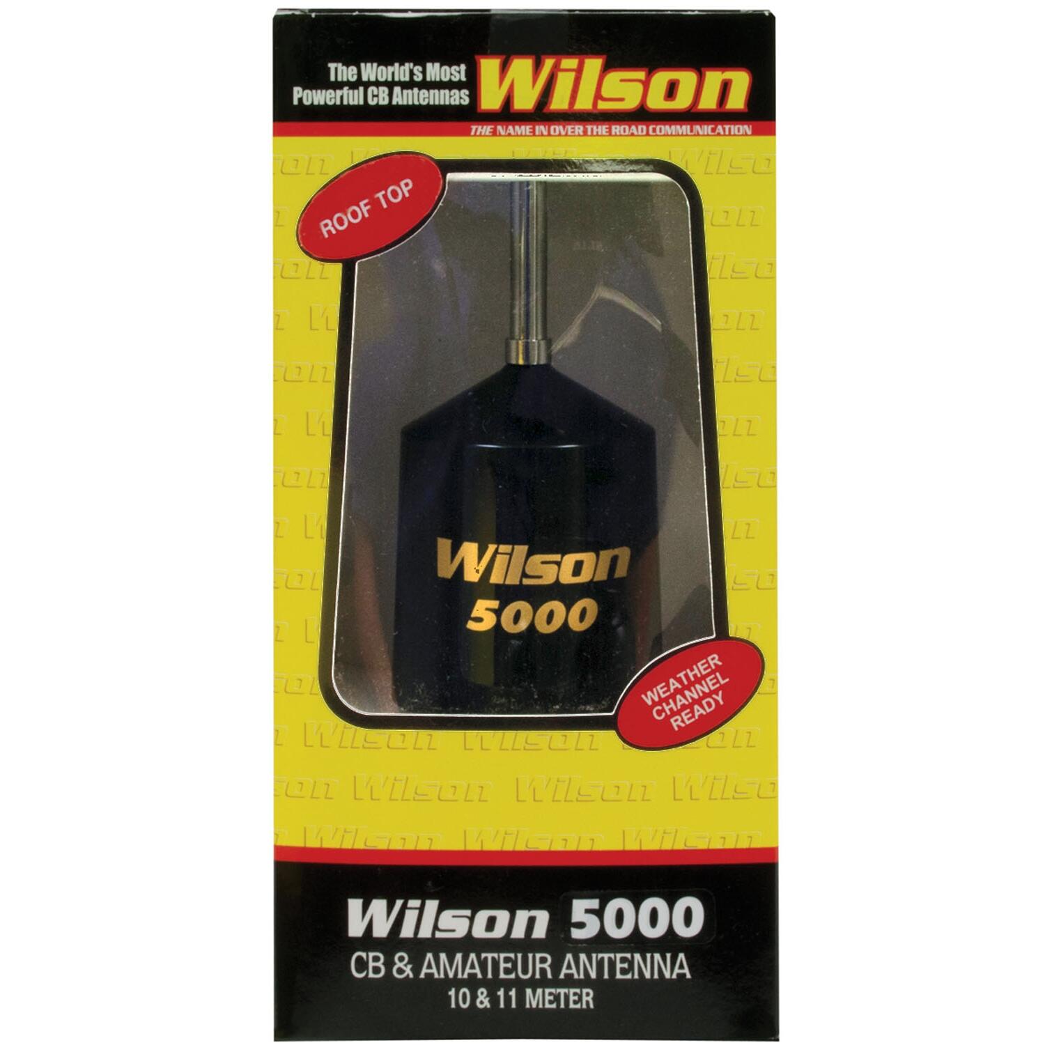Wilson W5000RT-B Black 26-30 Mhz 5,000 Watt Roof Mount Antenna Kit Wilson