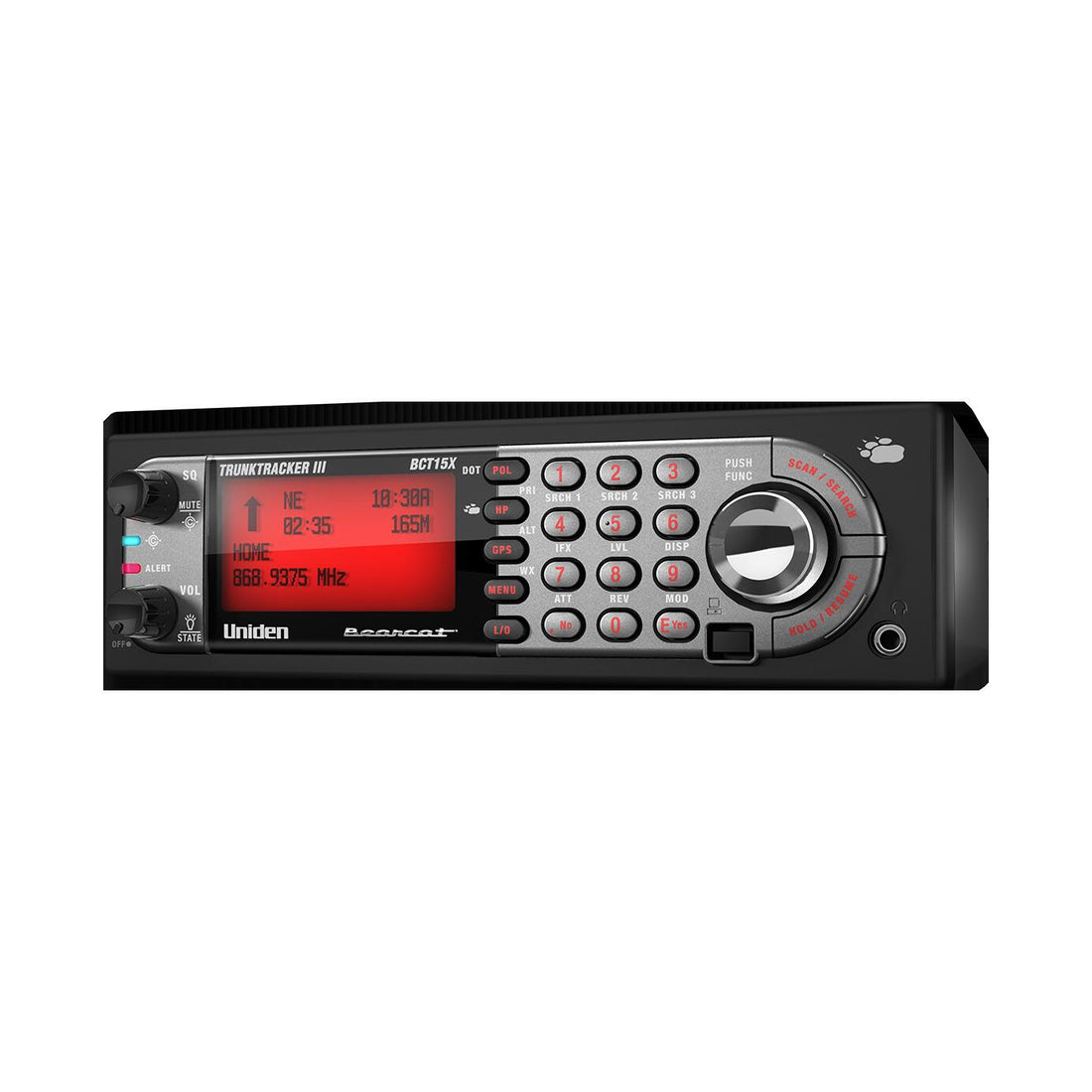 Uniden BCT15X 9,000 Channel Gps Enabled Preprogrammed Scanner With Trunk Tracker Iii Uniden