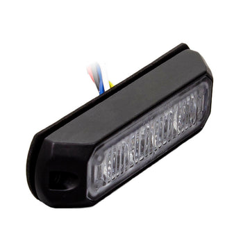 Heise HE-MUMRK-4W White Marker Lights - 3.8 Inch, 4 LED HEISE LED Lighting Systems