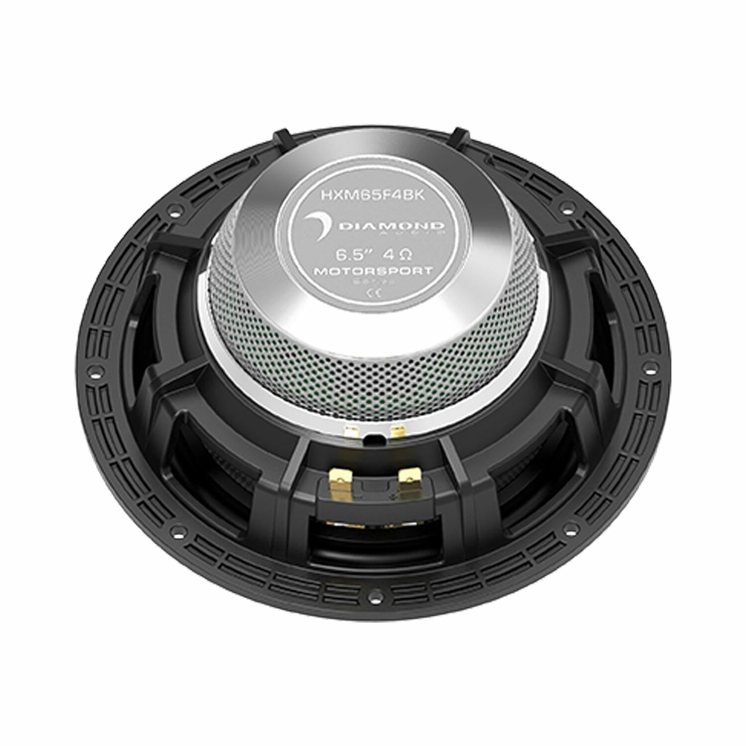 Diamond Audio HXM65F4BK 6.5" 2-Way High Output Marine Speaker (4) - HXM65F4BK Diamond