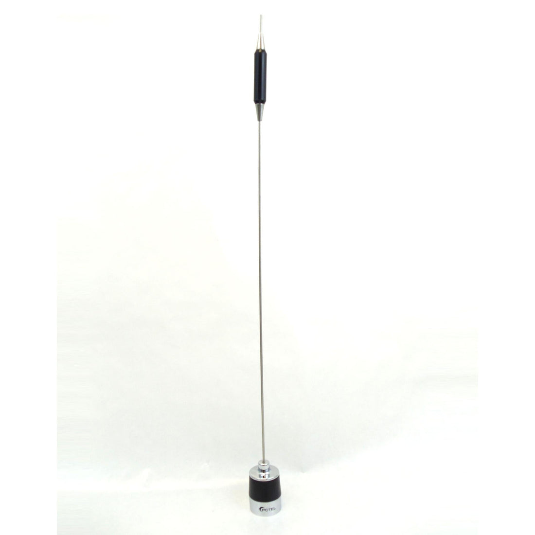 PCTEL & Maxrad MUF4505NGP Base Loaded Chrome Coil Rugged 450-470 MHz - No Ground Plane Required PCTEL/Maxrad