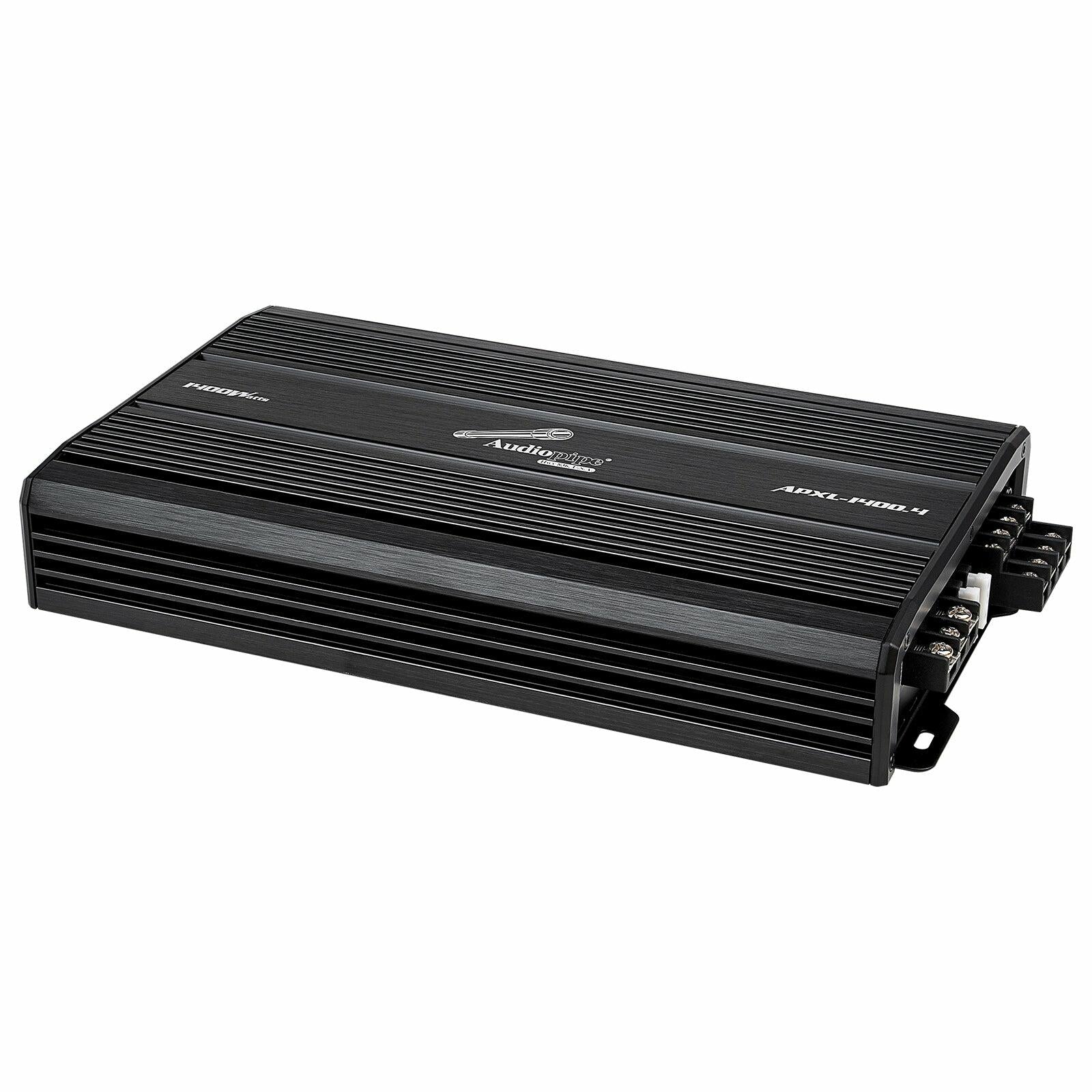 Audiopipe APXL-1400.4 4-Channel Class A/B Mosfet Amplifier (1400 Watts) Audiopipe