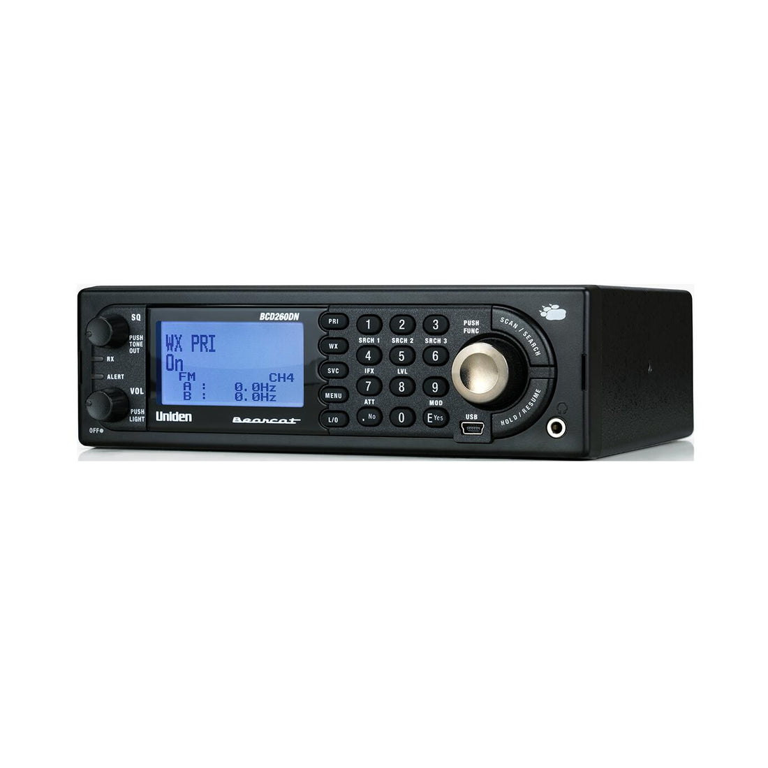 Uniden BCD260DN 1,000 Channel Base Or Mobile Narrow Band Digital Scanner With S.a.m.e. Weather Alert Uniden