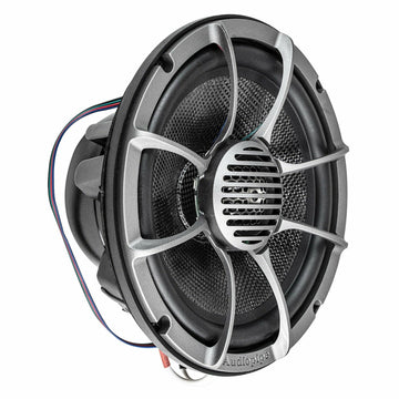 Audiopipe APMP-T830LD Coaxial 2-Way Marine Speaker with LED Light (APMP-T830LD) (Pair) Audiopipe
