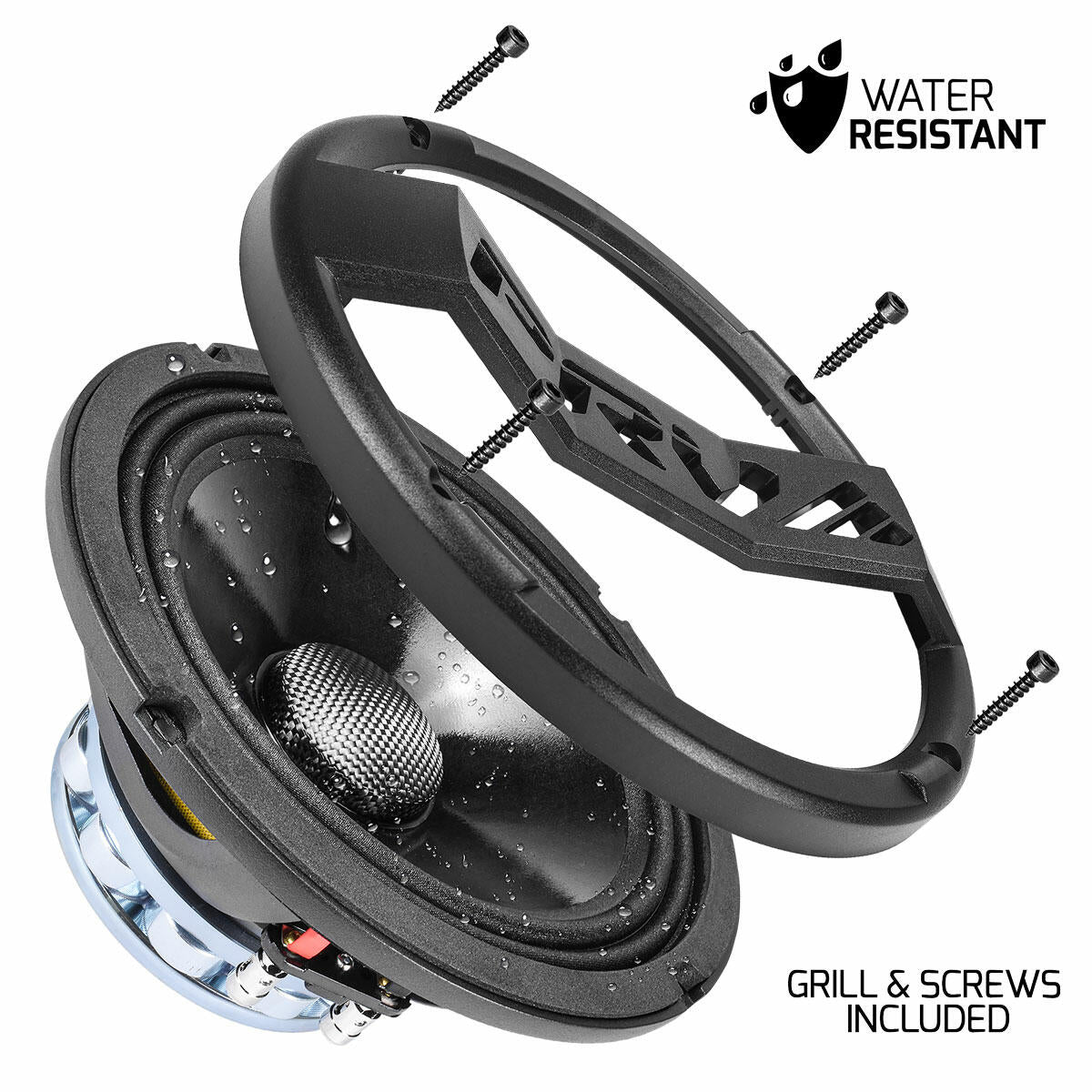 PRV Audio MT8MR600-NDY-4 8" NEODYMIUM MIDRANGE LOUDSPEAKER PRV Audio