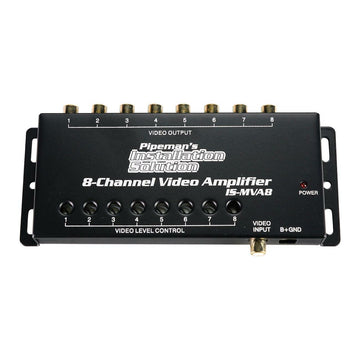 Audiopipe ISMVA8 Installation Solution 1 In - 8 Out Channel Video Amplifier Audiopipe