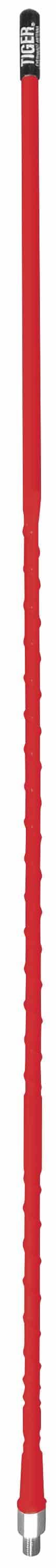 Everhardt TSM3-R 3' Superflex 3/4 Wave CB Antenna With Weather Trap - Red Everhardt