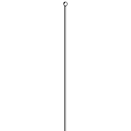 Larsen W490 49" 27-174mhz 5/8 Wave .100 Diameter Replacement Whip Larsen