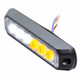 Heise HE-MUMRK-6WA White/Amber Marker Lights - 4.9 Inch, 6 LED HEISE LED Lighting Systems