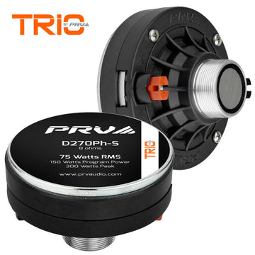 PRV Audio D270Ph-S 1" EXIT PHENOLIC COMPRESSION DRIVER (Each) PRV Audio