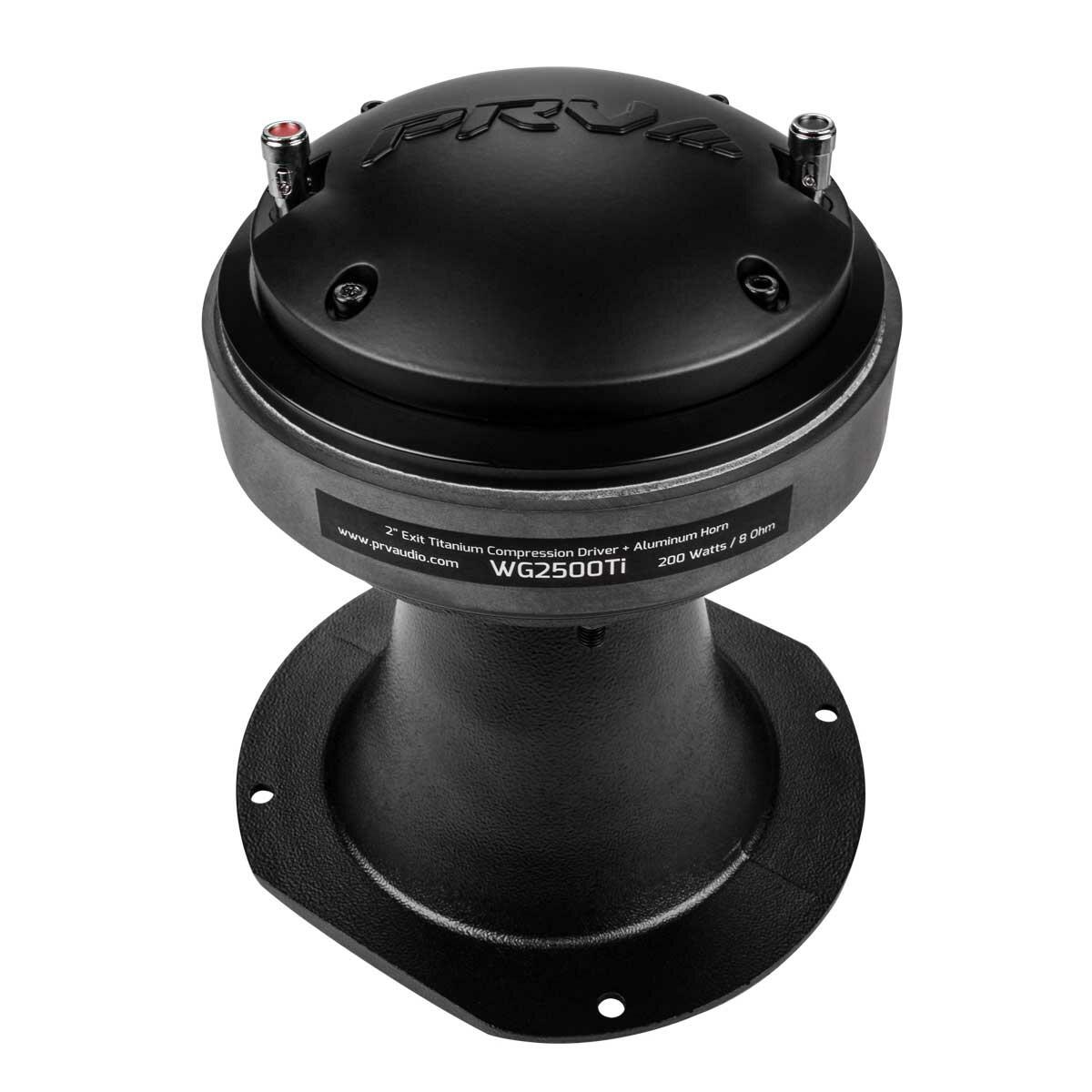 PRV Audio WG2500Ti 2" Exit High Frequency Compression Driver With Horn PRV Audio