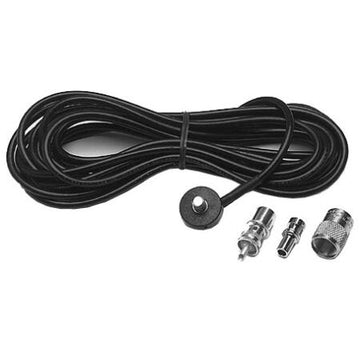 Larsen LMK 17' Coax Cable With Larsen Mount & Solder On Pl259 Connector Larsen