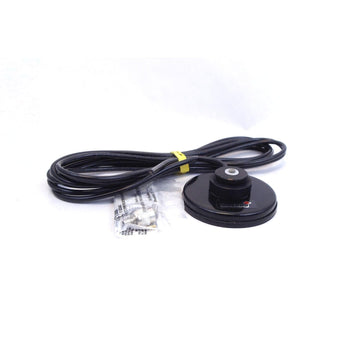 PCTEL & Maxrad RBGC Black 3-1/4" Round Magnetic Mount With 12' Rg58/u Coax & Loose Tnc Crimp On Connector PCTEL/Maxrad