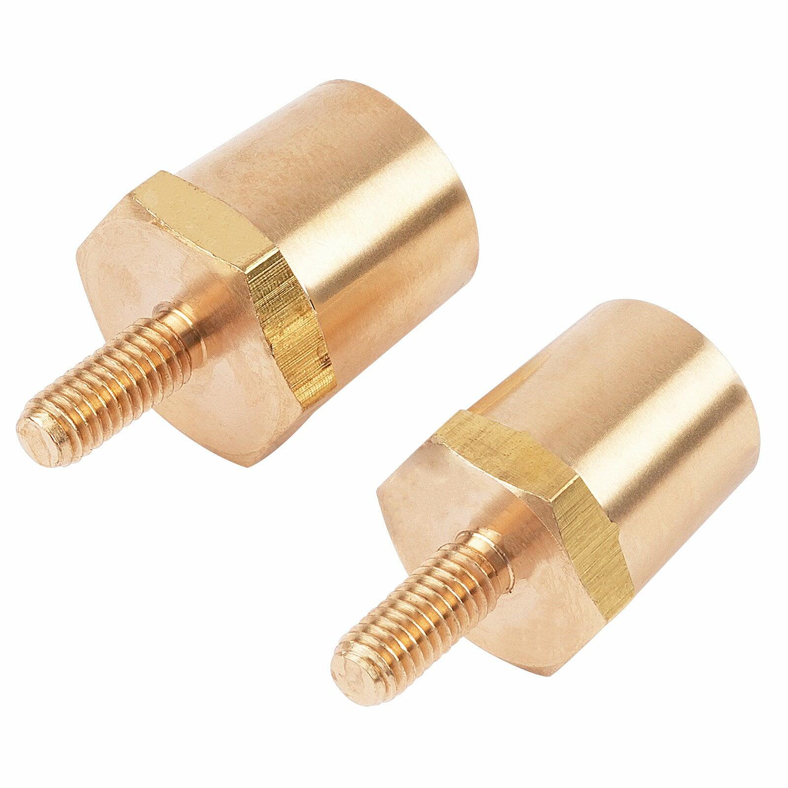 Audiopipe RBV-BTA-M6-DB M6 Battery Top Post Adapters (Pair) Audiopipe