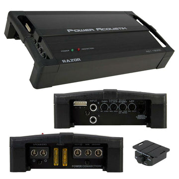 Power Acoustik RZ1-1500D  Class D Mono Block 1500W Max Amplifier Power Acoustik