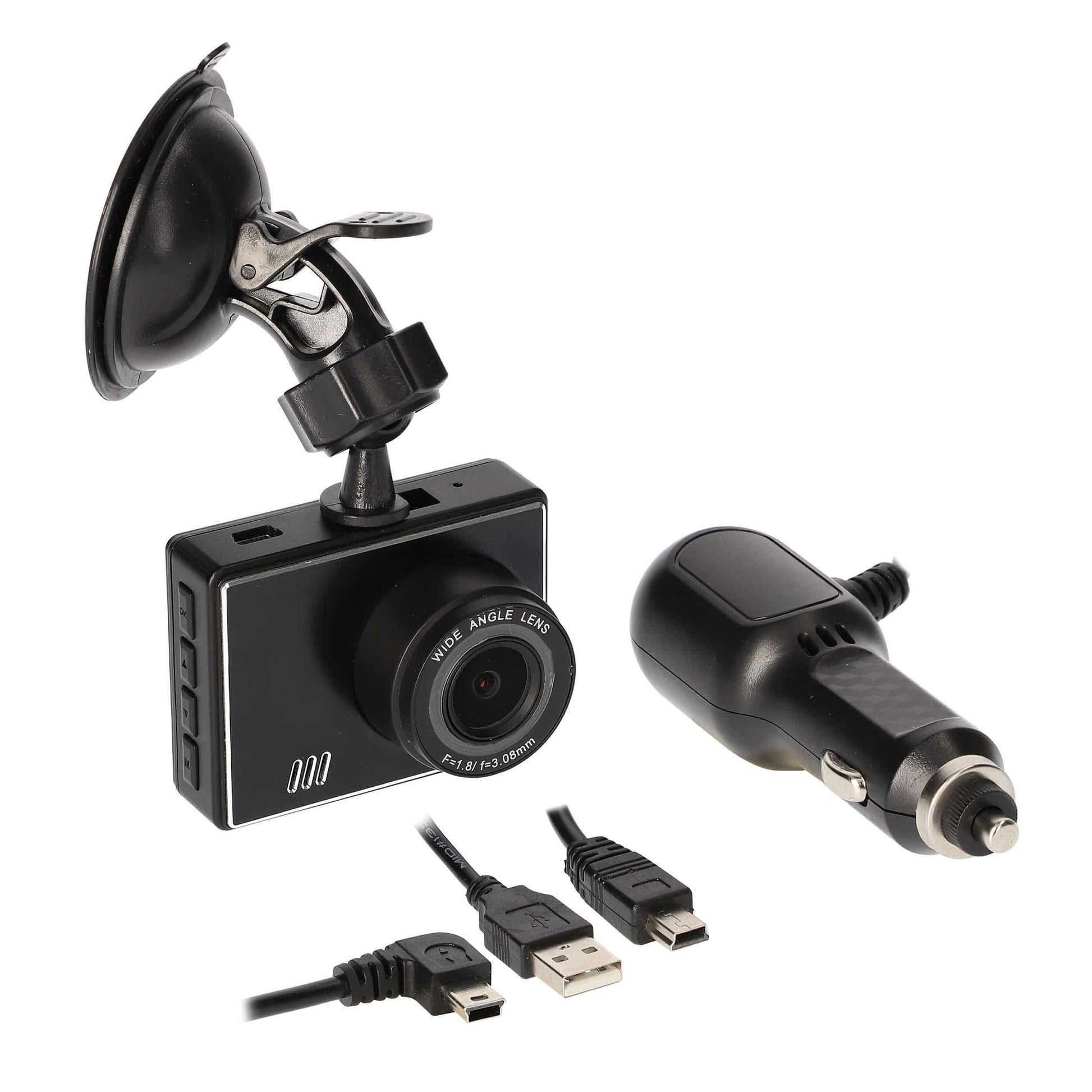 Heise TE-DVR1080 1080P Dash Camera iBeam
