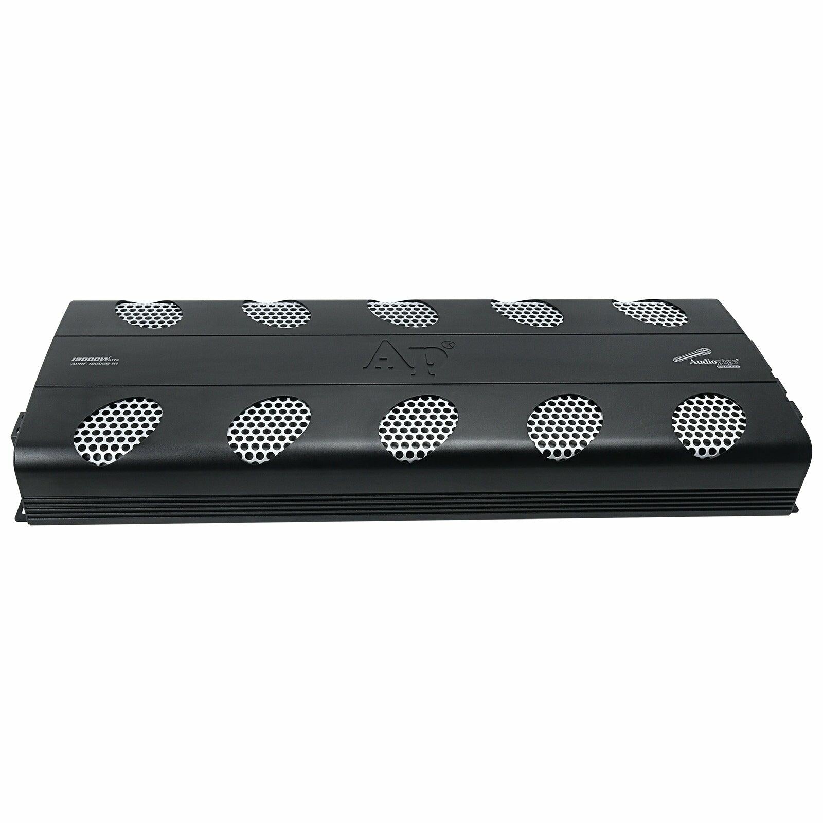 Audiopipe APHF-12000D-H1 12000 Watts Full Range Class D Mosfet Amplifier (APHF-12000D-H1) Audiopipe