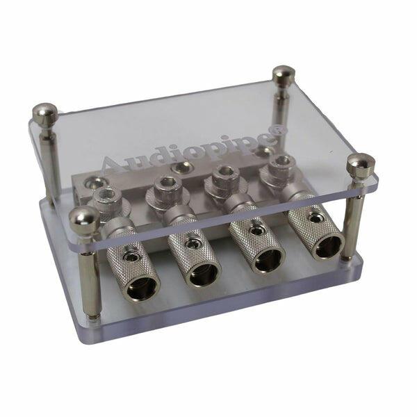 Audiopipe PB-304-44RGT 4-Way Negative Distribution Block Audiopipe