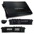Power Acoustik VA1-6000D  Vertigo Series Monoblock Amplifier 6000W Max Power Acoustik