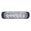 Heise HE-MULTE-6BR Bi-Color Blue/Red Marker Lights - 4.4 Inch, 6 LED Heise