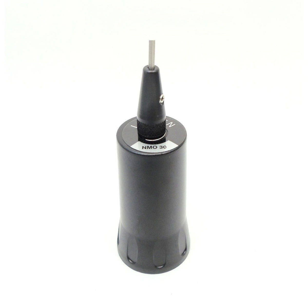 Larsen NMO30C 30-35 Mhz Unity Gain Antenna With Black Coil & & .100 Diameter Chrome Whip Larsen