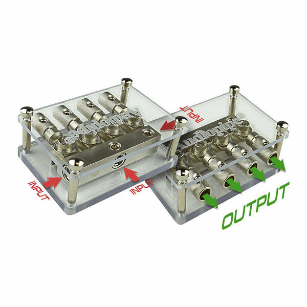 Audiopipe PB-304-44RGT 4-Way Negative Distribution Block Audiopipe
