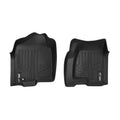 Smartliner SA0178/B0179 Smartliner Floor Liners Front/2nd Row 2001 - 2007 Silverado/Sierra Ext Extended Cab (Black) SMARTLINER