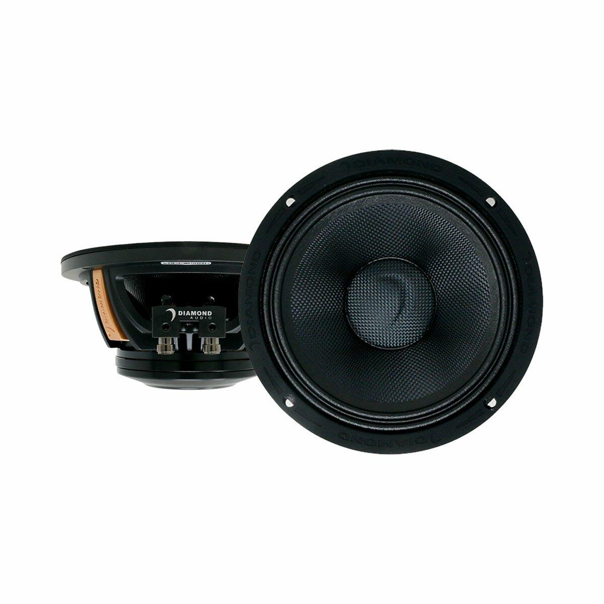 Diamond Audio MS65NEO 6.5 MSNEO Series High Output Neo Midrange Speakers (4) - MS65NEO Diamond