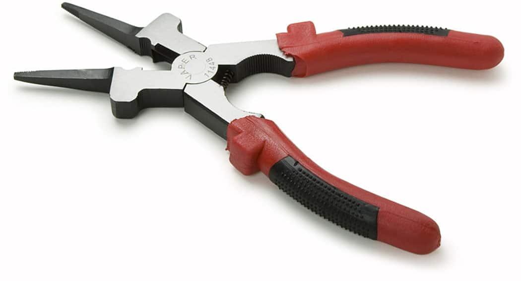 Titan Tools 11448 Titan - Spring Loaded Mig Wire Utility Pliers With Heavy Insulated Grips Specially Designed To Use With Mig Welders Titan Tools