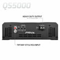 PRV Audio QS5000 1 Ohm 1 Channel Full Range Amplifier PRV Audio