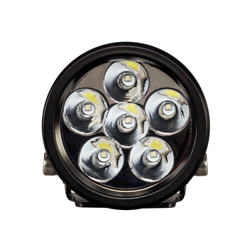 Heise HE-DL2 Round Driving Light - 3.5 Inch, 6 LED Heise