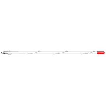 Firestik MURS45-W 45" Tall White Murs (143.43 - 168.11 Mhz) 5/8 Wave Mobile Antenna With 3/8"x24" Threaded Base Firestik