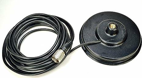 Workman PM5 CB Radio Antenna Magnet Mount with PL-259 Plug & 16 Foot Coax Workman