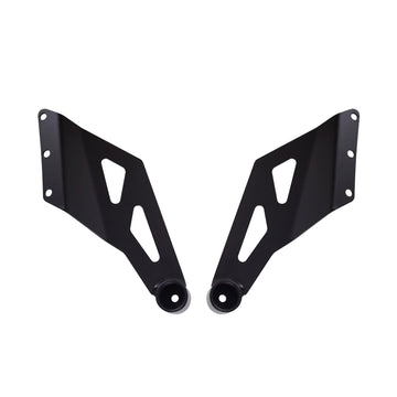 Heise HE-DGBK2 50in Curved Light Bar Brackets Fits 2002-2008 Dodge RAM 1500 Heise