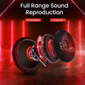 Pyle PLMR60B  Marine 6.5” Dual Cone Speakers (Black) Pyle