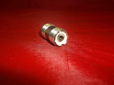 WORKMAN DFA CB,HAM,SCANNER BARREL SO239 ANTENNA COAX CONNECTOR Bandit