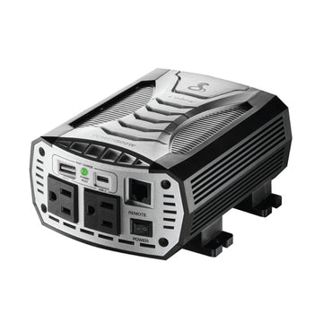 Cobra CPI500W 500 Watt Modified Sine Wave Inverter - 1,000 Watt Surge With 2 Ac Outlets And 2 Usb Ports Cobra