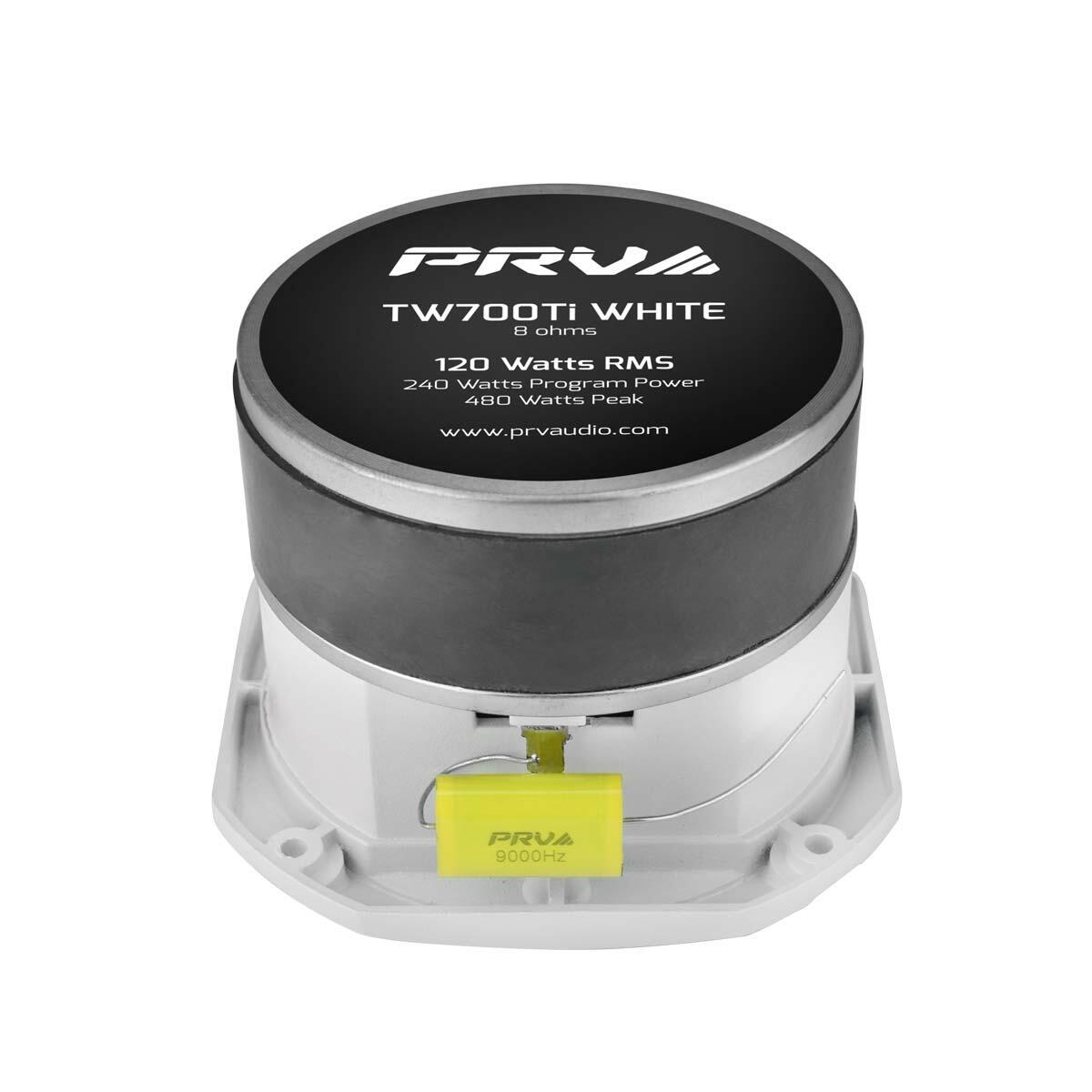 PRV Audio TW700Ti WHITE PRO AUDIO SUPER TWEETER (Each) PRV Audio