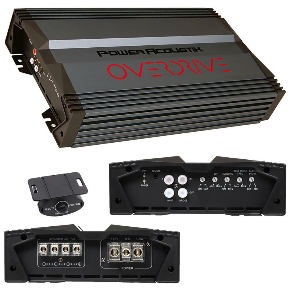 Power Acoustik Ow-Od1-3500d Power  Acoustik 3500 Max Watt D Class Power Acoustik