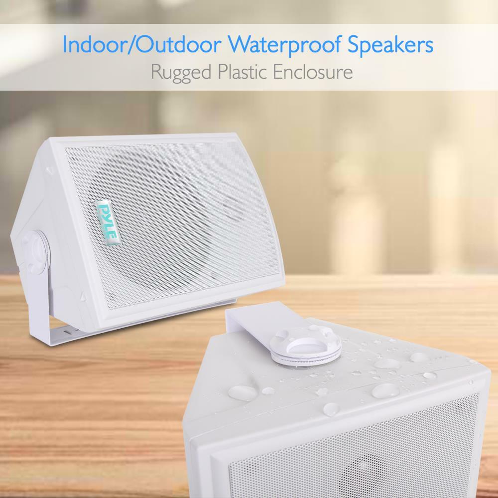 Pyle PDWR63  6.5" Indoor / Outdoor 2-Way Speakers (Pair) Pyle
