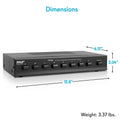 Pyle PSS8  8-Channel Stereo Speaker Selector Pyle