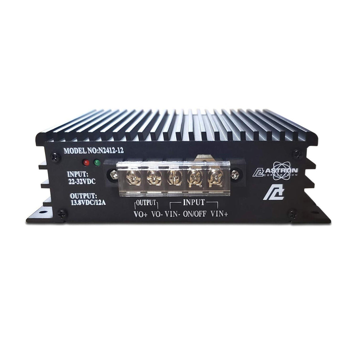 Astron N2412-12 Non Isolated Dc-dc Converter Input 22-32 Vdc To 13.8 Vdc Output @ 12 Amps Astron