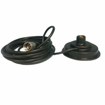 Workman PM3B 3" Magnet Antenna Mount with 3/8" x 24 Thread Bandit