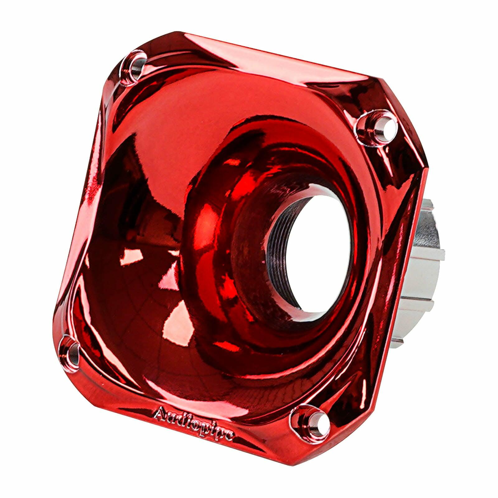 Audiopipe APH-3535-RED Eye Candy Colors High Frequency Horn (APH-3535-RED) (Each) Audiopipe